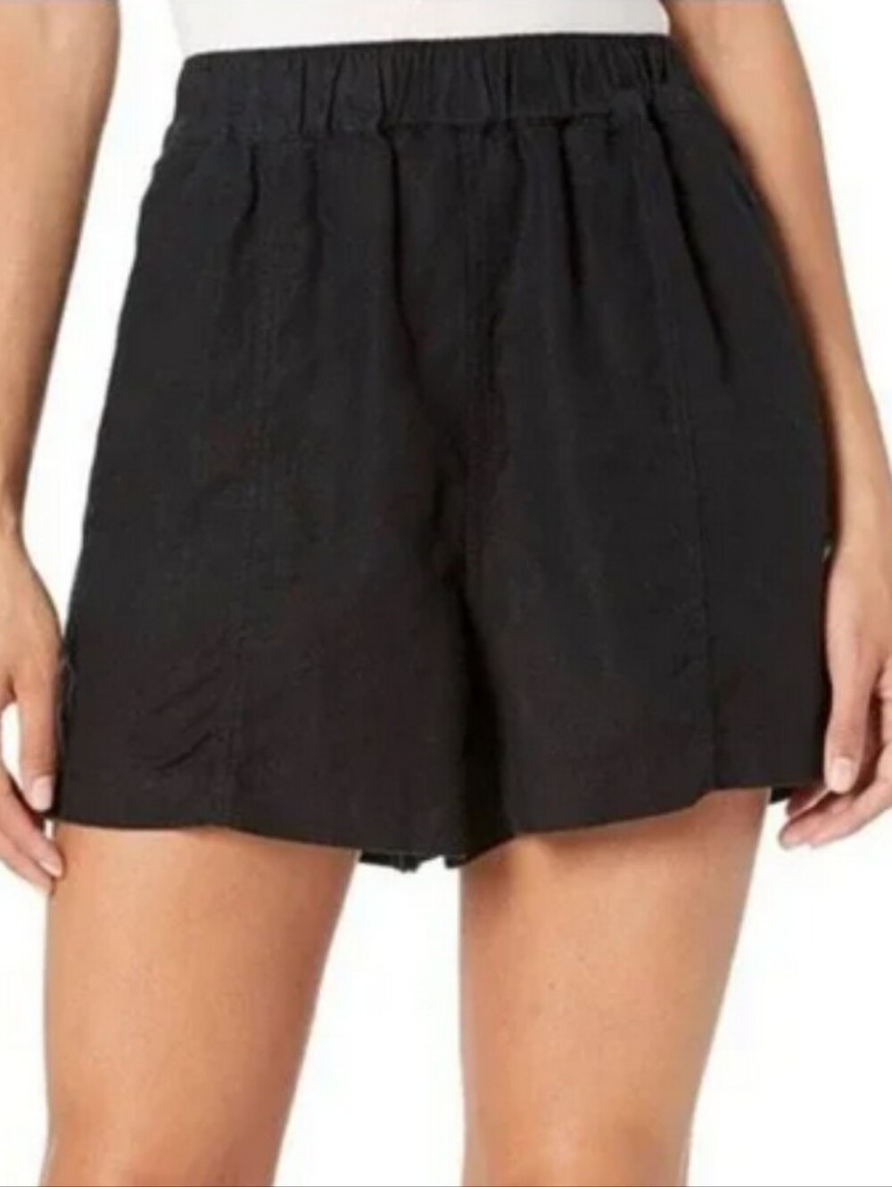 Madewell Linen Pull On Shorts